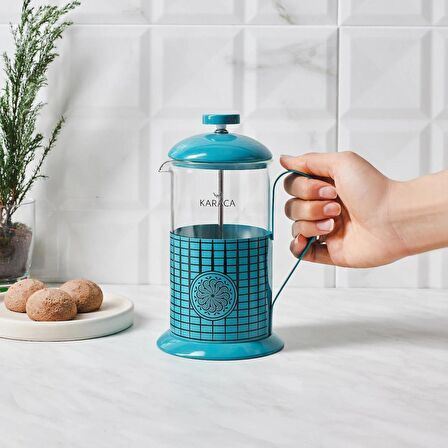 Karaca İznik Firuze French Press 600 ml