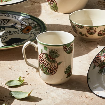 Karaca Paye Selçuklu Serisi Enginarlı Porselen Mug 340 ml