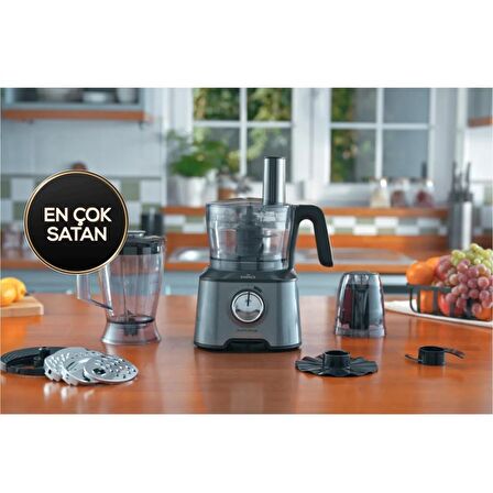 Karaca Mastermaid Power 10 In 1 Gıda Haz. Seti Galaxy Grey