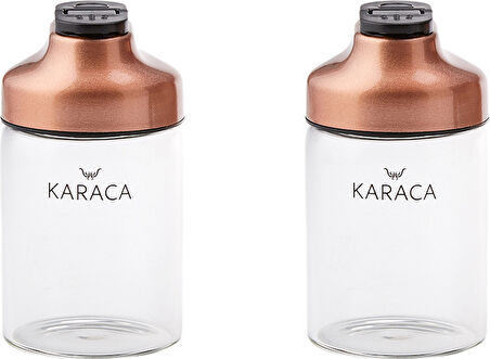 Karaca Dimple Copper Tuzluk Ve Biberlik 150 Ml