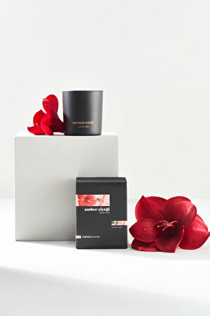 Karaca Home Amber Çiçeği Kokulu Mum 8 x 9.5cm