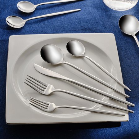 Karaca Orion Platin 6 Kişilik 30 Parça Çatal Kaşık Bıçak Takımı