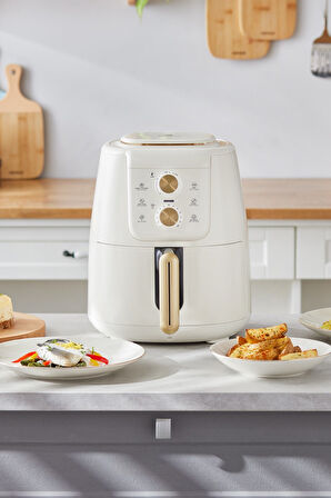 Air Pro Cook Manuel Xl Airfryer Krem Gold