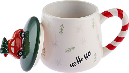 Karaca New Year Yılbaşı Cat Kupa 450 ml