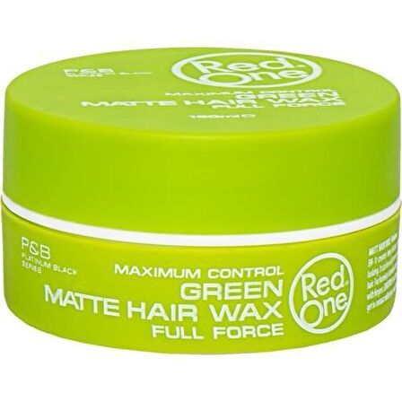 Red One Şekillendirici Matte Wax Green 150 Ml