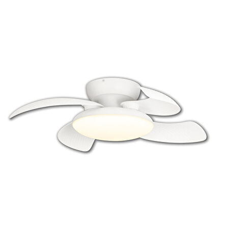 UZAKTAN KUMANDALI LEDLİ TAVAN VANTİLATÖRÜ VL6 -  MOTOR DC 25W LED 45W 3000K-6500K