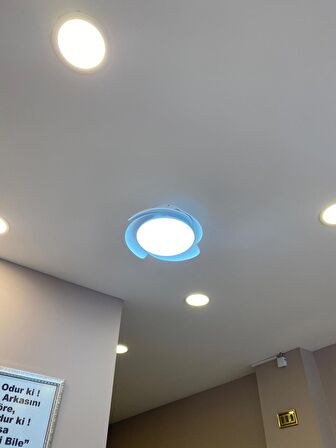 UZAKTAN KUMANDALI LEDLİ TAVAN VANTİLATÖRÜ VL6 -  MOTOR DC 25W LED 45W 3000K-6500K