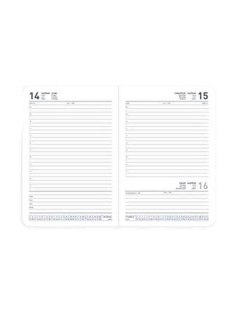 Gıpta 2026 Günlük Çizgili Ajanda 14x20 cm 100-ECK Pastel Yeşil