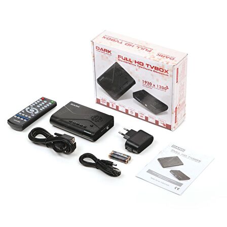 Dark DK-AC-TVBOX1920 Full HD Tv Box Dahil Hoparlörlü Harici Tv Kartı