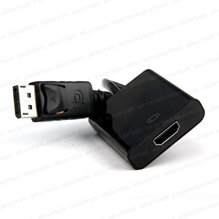 Dark Display Port to HDMI 4K Ultra HD, Altın Uçlu, Tak Çalıştır, Aktif Dönüştürücü (DK-HD-ADPXHDMIAC)
