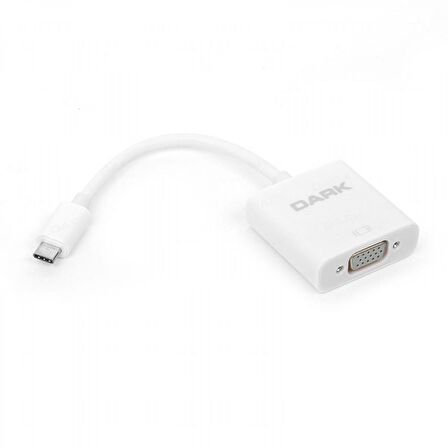 Dark DK-AC-U31XVGA USB 3.1 Type C to VGA Full Hd Dönüşütürücü Adaptör