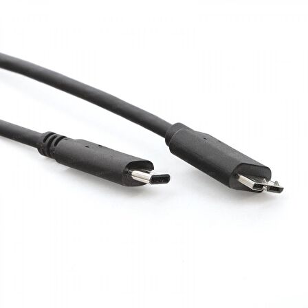 Dark DK-CB-U31L100MB 1 Mt USB 3.1 Type C to micro USB 3.0 Type B Erkek-Erkek Harddisk Data Kablosu