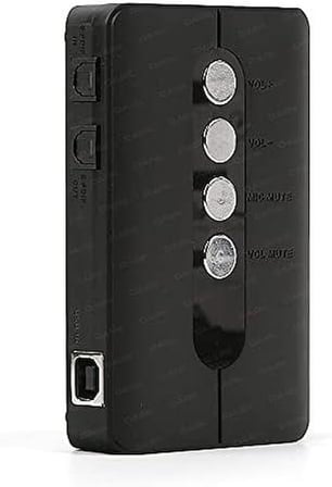 Dark DK AC USCP7 7.1 Analog/Optik 2 Kanal Profesyonel USB Ses Kartı (Windows ve MAC Destekli) - TEŞHİR