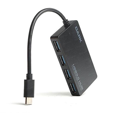 Dark Connect Master U31X4 USB3.1 Type-C to 4 Port Type-A HUB (DK-AC-USB31X4)