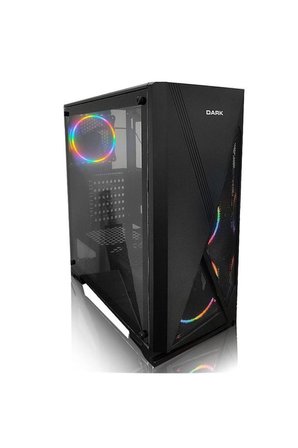 Dark DKCHRAIDER Raider 1xUSB3.0 3x12cm FRGB Fanlı Ön Mesh ATX Kasa Teşhir
