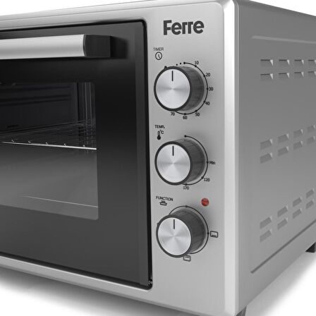 Ferre 35-300 M Gri Mini Fırın