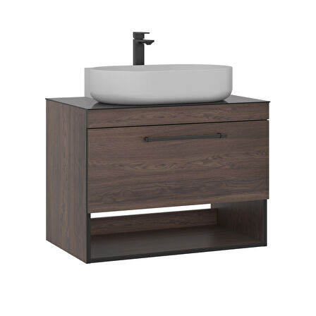 Orka Knidos 90 Cm Banyo Alt Dolabı Lavabo Dahil Navaro
