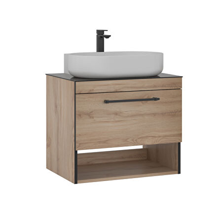 Orka Knidos 70 Cm Banyo Alt Dolabı Lavabo Dahil Legnano