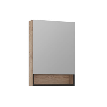 Orka Knidos 55 Cm Banyo Dolabı Üst Modülü  Legnano