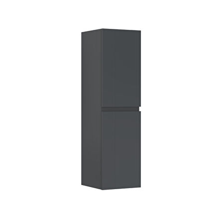 Orka Likya 40 Cm Boy Dolabı Sag-Sol Mat Antrasit