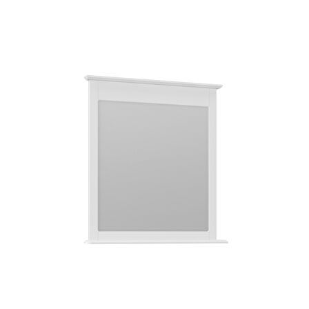 Orka Bastle 75 Cm Banyo Dolabı Üst Modülü  Mat beyaz