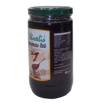 Keçiboynuzu Harnup Özü Cam Kavanoz 800 Gr