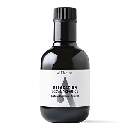 Alfheim Relaxation Vücut Masaj Yağı/ Profesyoneller için/ Rahatlatıcı ve Dinlendirici Masaj Yağı/ 250 Ml