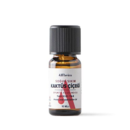 Alfheim Kaktüs Çiçeği Yağı/ Kaktüs Yağı/ Aromaterapi/ Taşıyıcı Sabit Yağ/ 10 Ml