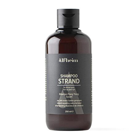 Alfheim Shampoo Strand/ Saç Teli Güçlendirici/ Saç Teli Kalınlaştırıcı/ İnce Telli Saçlar için/250 ml 