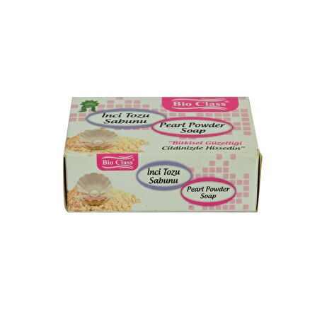 Bio Class İnci Tozu Sabunu Pearl Powder Soap 100GR