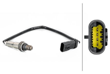 Renault Oksıjen Sensoru Clio II 98>05 Kango 97> Logan 04> Megane I 96>03 1.4 1.6 E7j K4m - Hella 6pa358103-291