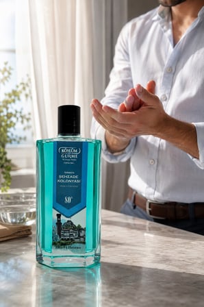 Köylüm Gurme Amasya Şehzade Kolonyası 80° Cam Şişe 200 ml