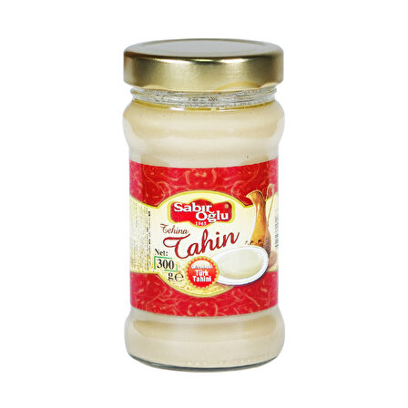 SABIROĞLU BEYAZ TAHİN NET 300 GR KAVANOZ