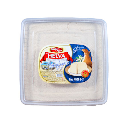 SABIROĞLU VANİLYALI HELVA 4500 GR 