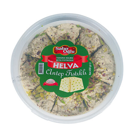 SABIROĞLU FISTIKLI PAPATYA HELVA 450 GR 