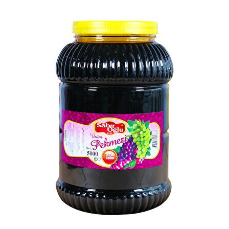 SABIROĞLU ÜZÜM PEKMEZİ NET 5000 GR