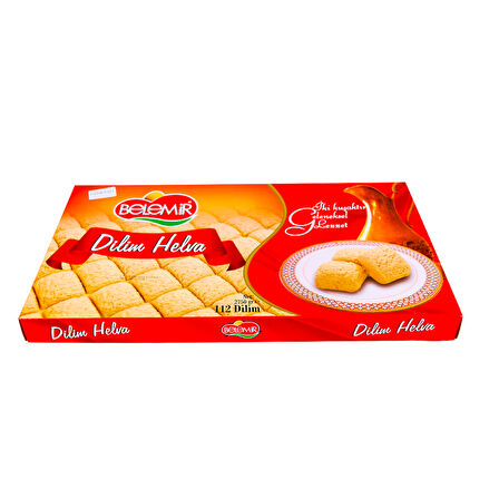 BELEMİR VANİLYALI DİLİM HELVA 2750 GR 