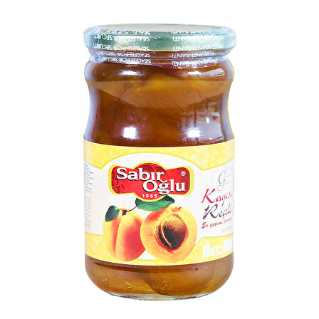 SABIROĞLU KAYISI REÇELİ NET 800 GR KAVANOZ
