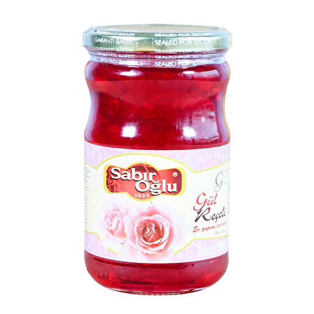 SABIROĞLU GÜL REÇELİ NET 800 GR KAVANOZ