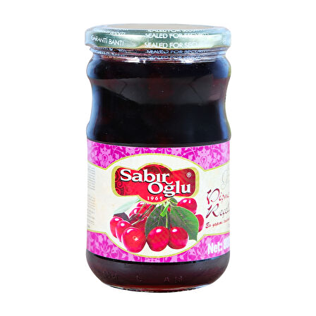 SABIROĞLU VİŞNE REÇELİ NET 800 GR KAVANOZ
