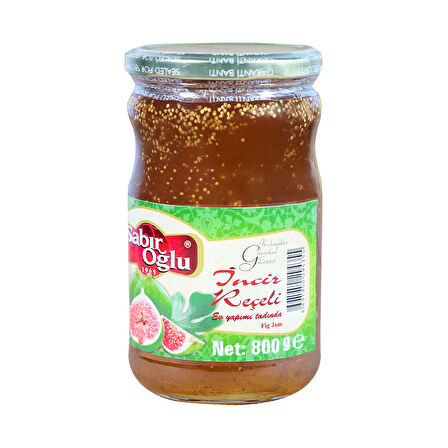 SABIROĞLU İNCİR REÇELİ NET 800 GR KAVANOZ