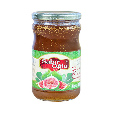 SABIROĞLU İNCİR REÇELİ NET 800 GR KAVANOZ