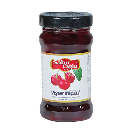 SABIROĞLU VİŞNE REÇELİ NET 360 GR KAVANOZ