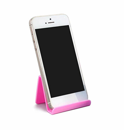 Fixtel Telefon ve Kartvizit Standı | Masaüstü Plastik Telefon Tutucu – Kartvizit Düzenleyici