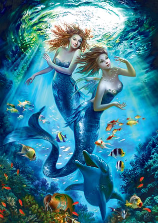 Art Puzzle Denizkızları 500 Parça Puzzle