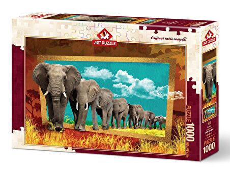 Art Manzara 1000 Parça Yetişkin Puzzle