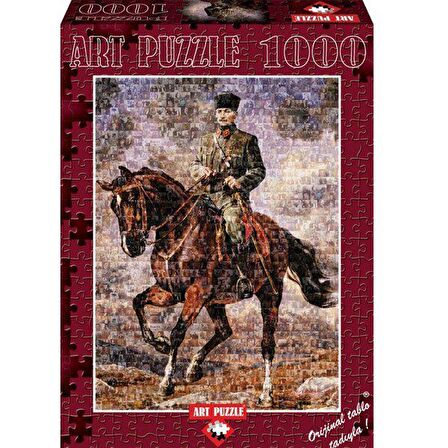 Art Portreler 1000 Parça Yetişkin Puzzle