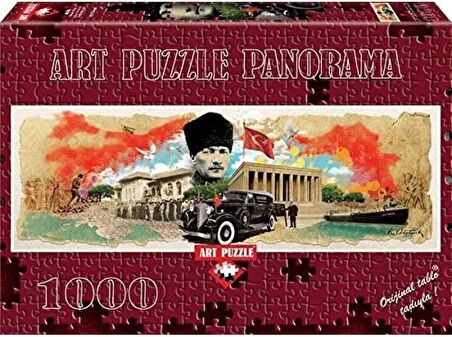 Art Portreler 1000 Parça Yetişkin Puzzle