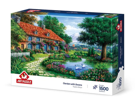 Art Puzzle Kuğulu Bahçe 1500 Parça Puzzle