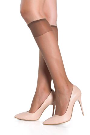 DoReMi Likralı Dizaltı Çorap 5'Li Paket